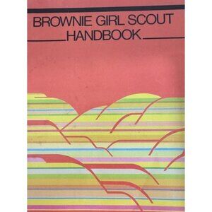 Vintage 1986 BROWNIE GIRL SCOUT HANDBOOK  GS-USA Cat. No. 20-787 Paperback